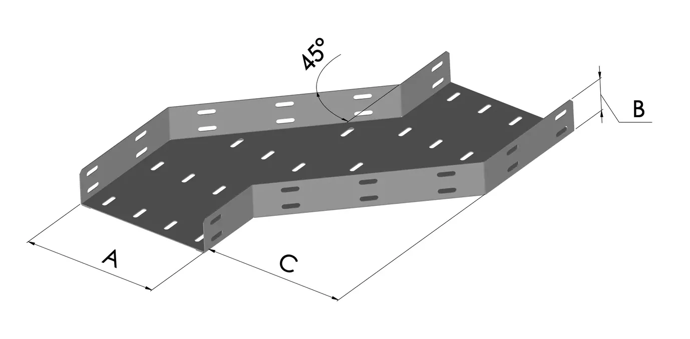 Desvío Horizontal Derecho BGA — Desplazamiento lateral a la derecha, misma dirección