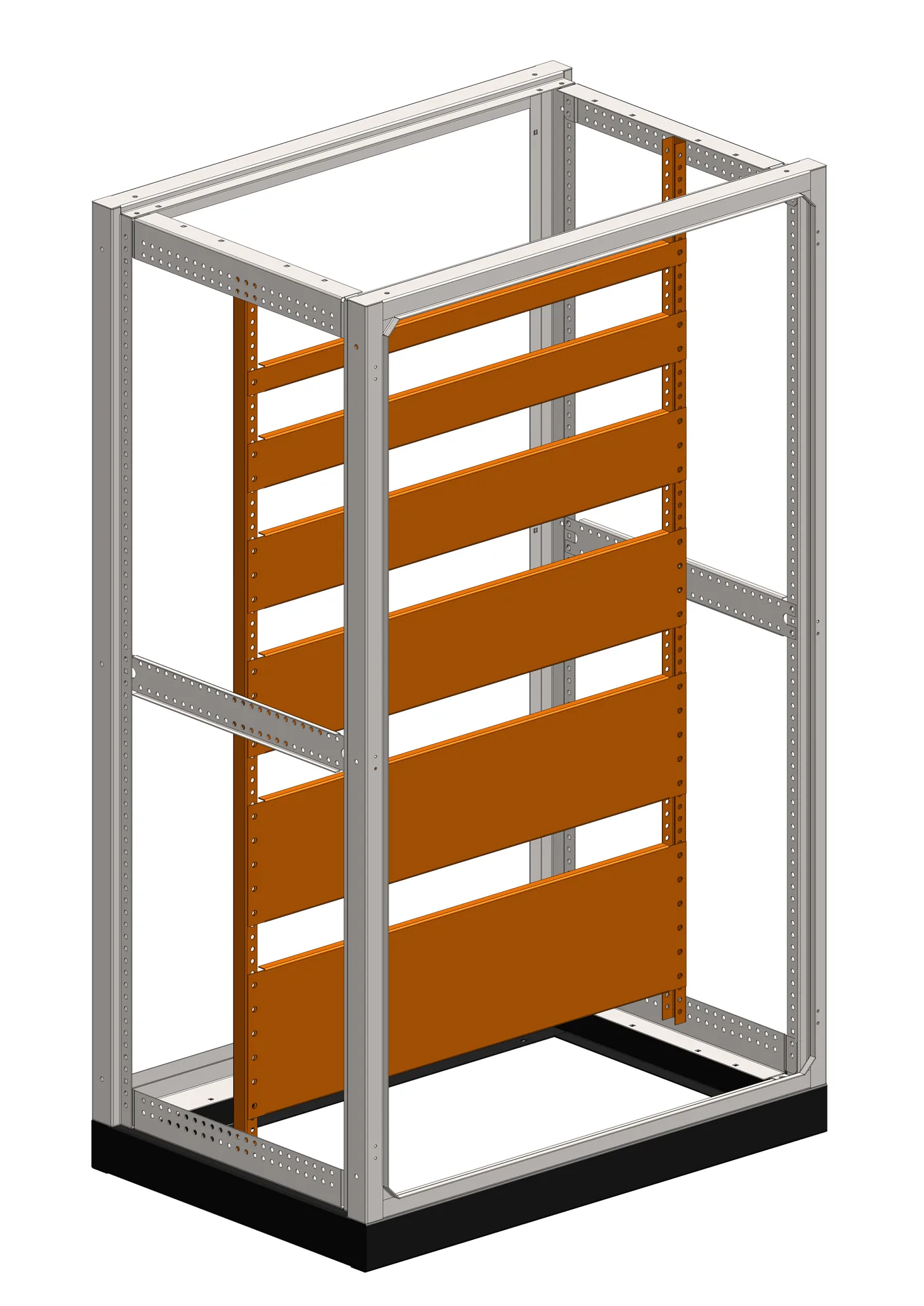Trillo Vertical para Gabinete BGA — Instalada