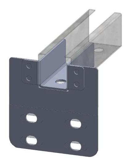Salida Lateral Para Perfilado BGA — Paso de la escalera al perfilado