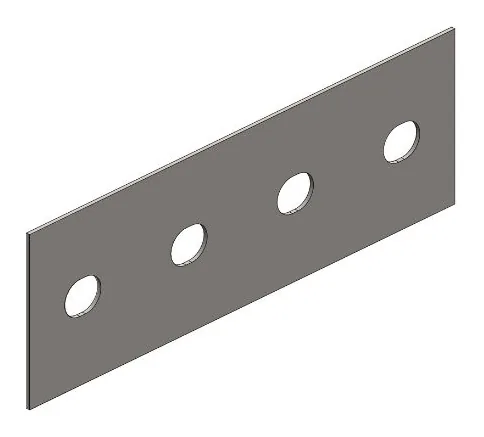 Unión Simple BGA — Empalme entre tramos · dos versiones por ala